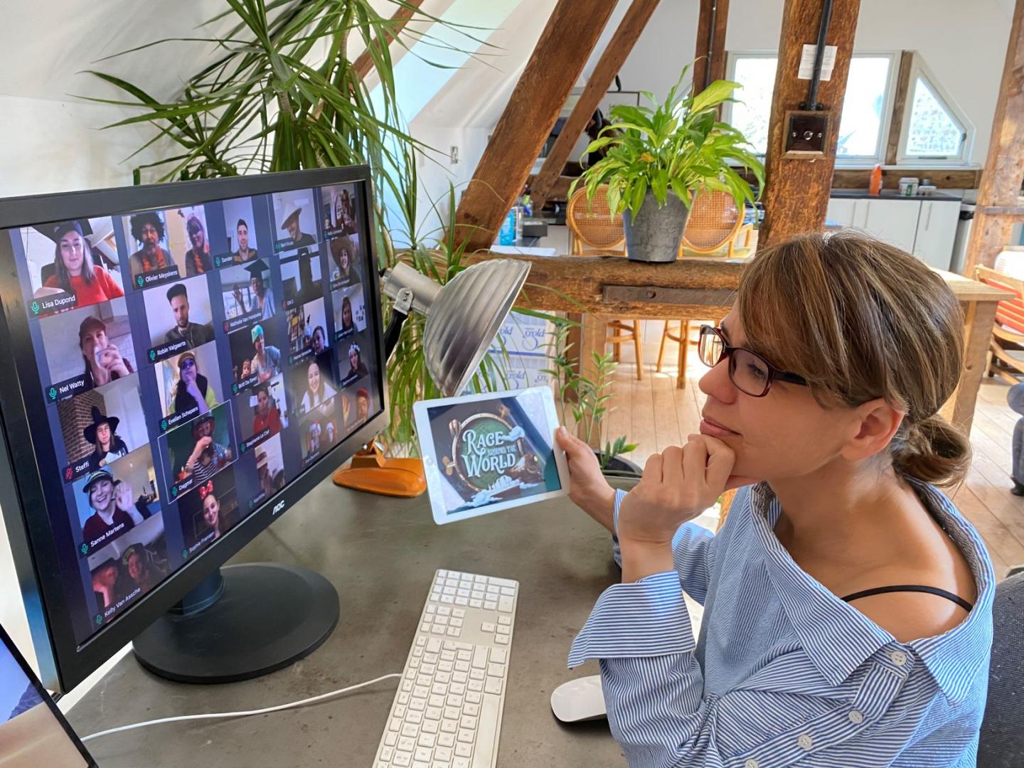 online virtualni team building program