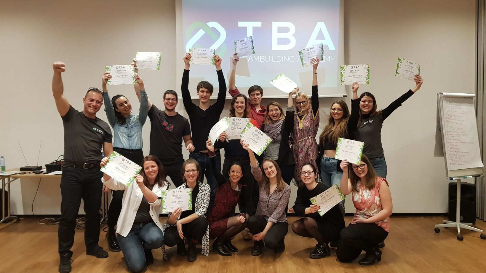 TTT 2019 podelitev certifikatov
